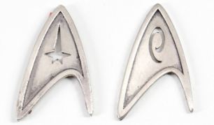 Star Trek (2009) film memorabilia auction. Las Vegas, America - Nov 2009