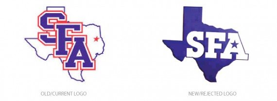 SFA Old/New Logos