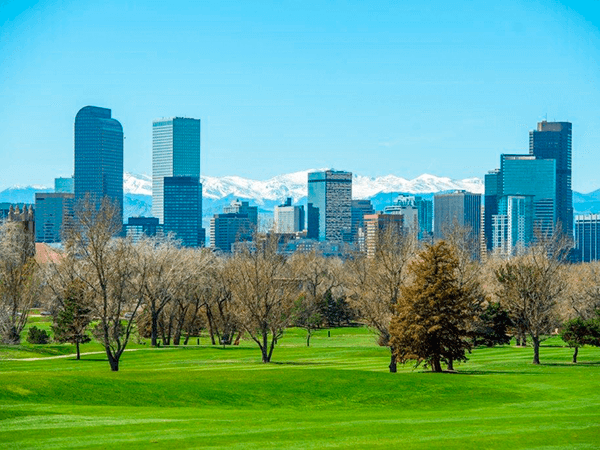 Denver Skyline, Colorado