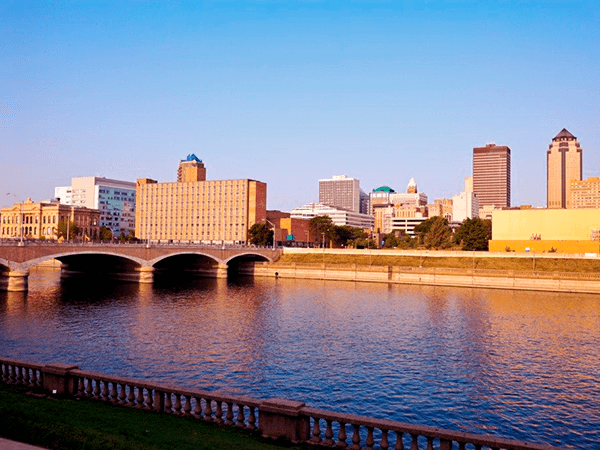 Morning in Des Moines